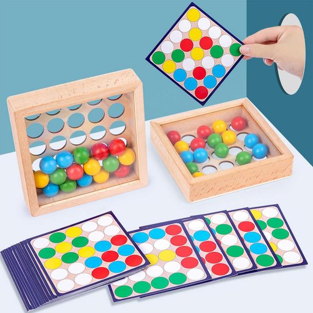 Montessori flexível dedo placa bola de rolamento dedo palma tesouro  chessboard dedo rolamento jogo puzzle brinquedos dedo flexível - AliExpress